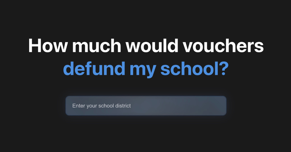 Don't Defund My School